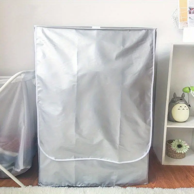 Top Open Washing Machine Cover Polyester Cover Waterproof Dustproof Design Sunblock Protective Cover XL Household Dust Cover