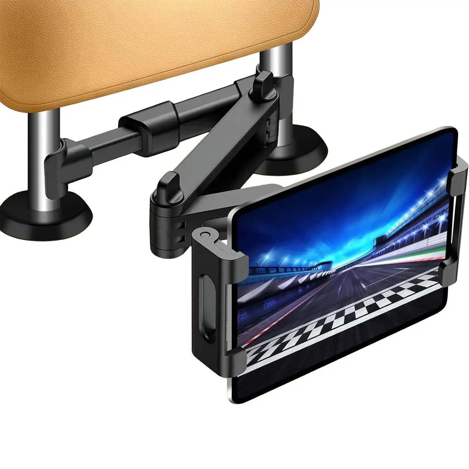 SOATUTO 360° Car Back Seat Headrest Mount Tablet Phone Holder Stand Bracket for 7-11 iPad USA Ship SOATUTO 360° Car Back Seat Headrest Mount Tablet Phone Holder Stand Bracket for 7-11 iPad USA Ship