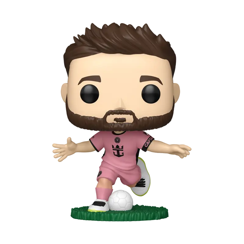 Funko Pop Sports MLS Inter Miami CF Lionel Messi Pink Jersey Vinyl Figure 11