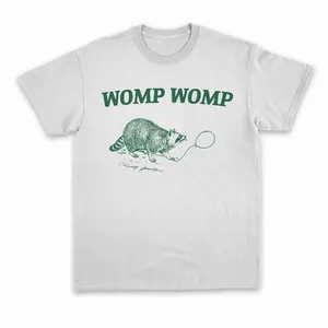 Unisex Womp Womp Funny Retro Shirt, Raccoon Meme shirt