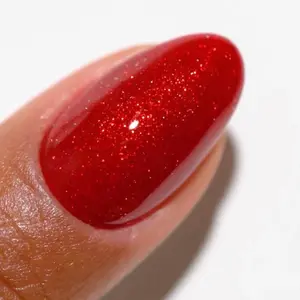 DND 896 Cherry Citrus Gel and Lacquer Duo nail care nail art christmas red glitter