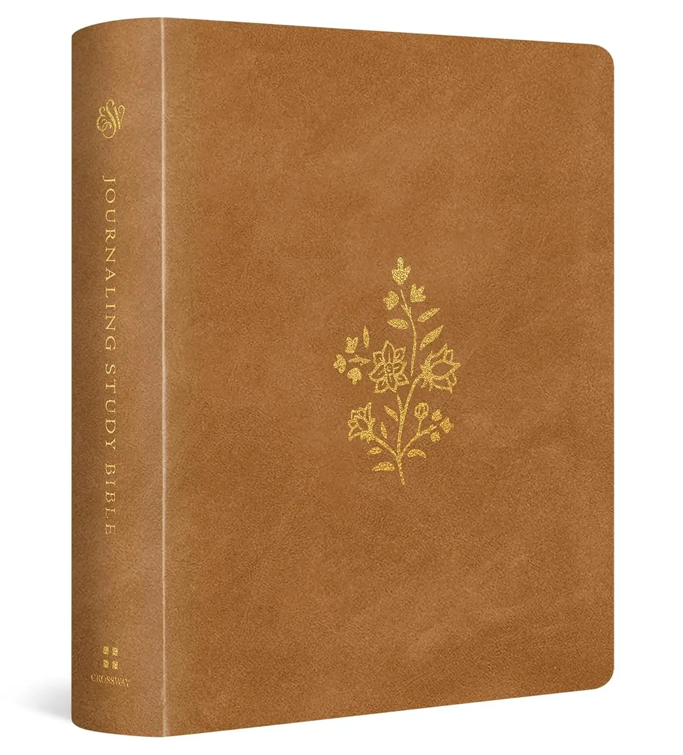 ESV Journaling Study Bible (TruTone over Board, Nubuck Caramel): Holy Bible, English Standard Version Imitation Leather