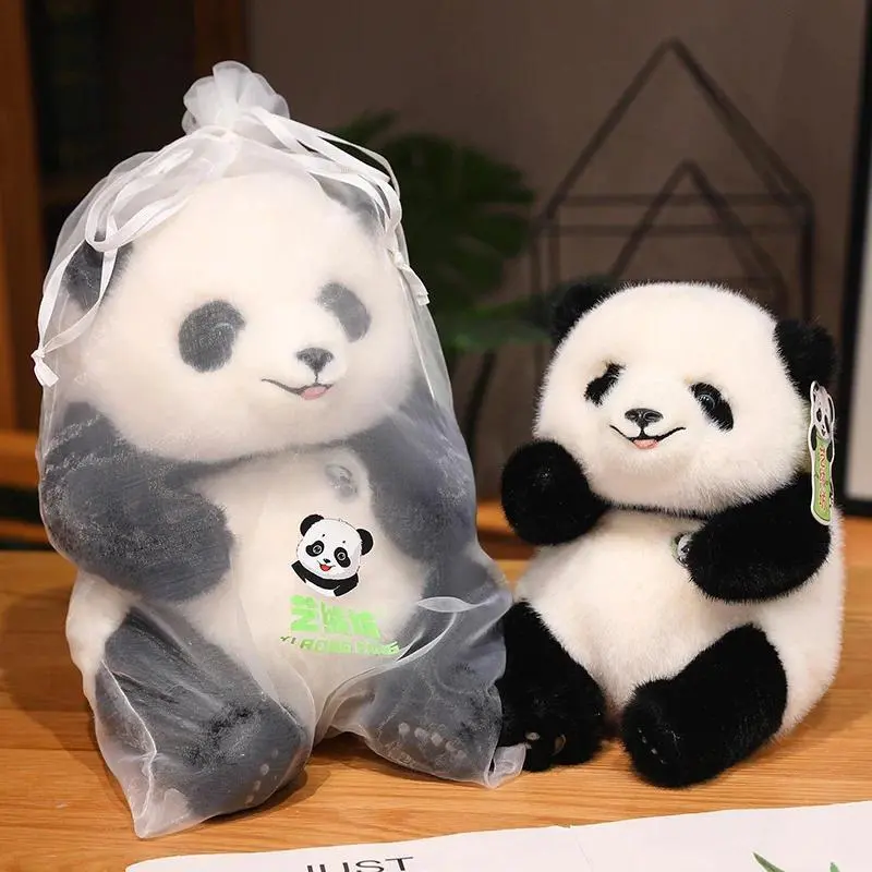 Hot 25~50CM Cute Baby Big Giant Panda Bear Plush Stuffed Animal Doll Animals Toy Pillow Cartoon Kawaii Dolls Girls Lover Gifts