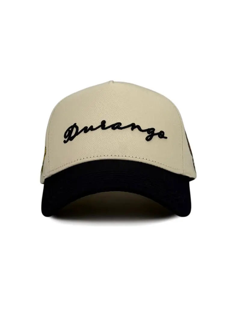 " DURANGO "  Signature Cap ( Cream / Black )