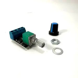 Mini Speed Controller Module Pwm Dc Motor Speed Regulator 5v-16v, 12V Speed Control Switch 10a, LED Dimmer Function