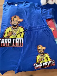 Trap Native Short Set Clothes Cotton Menswear Overalls Suits Underwear Gamis Formal Wear Human Bestie Formal