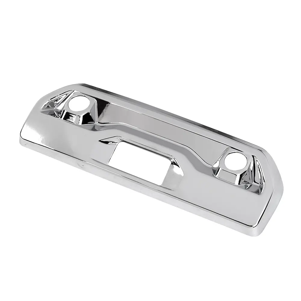 Chrome Tailgate Handle Cover Trim with Reflective Sticker, Car Truck Decal, Chromed Scratch-Proof Self-Adhesive Car Exterior Accessory for 2019+ Chevy Silverado 1500/GMC Sierra 1500 Car Vehicle Decoration