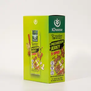 Zonfair Shiitake Mushroom Jerky 5-Spice Box (10 packs)