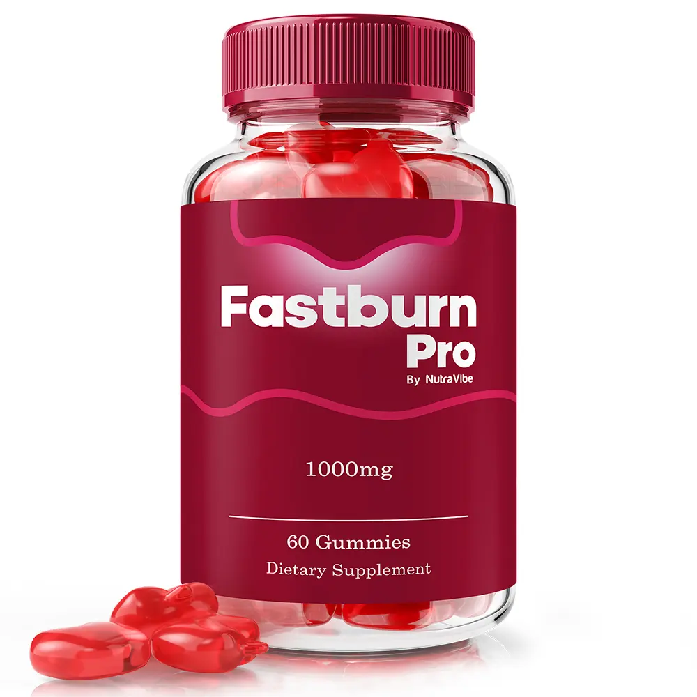 Fastburn Pro - Advanced Formula 1000mg Gummies with Natural Ingredients for Health & Wellness