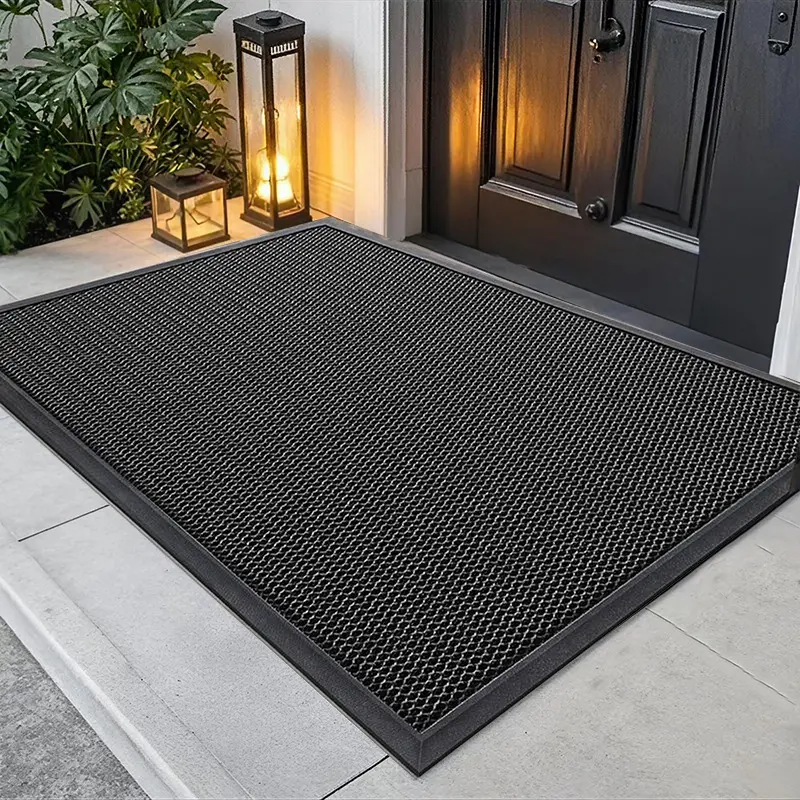 Mesh Quick-Dry Door Mat – Heavy-Duty, Sand and Dirt Trapper for Outdoor & Indoor Use, Ideal for Entrance, Mudrooms, Patios, and Garages, Low-Profile, Non-Slip, Washable