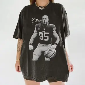 George Kittle 90s Styles Shirt, Game Day Vintage Bootleg Shirt
