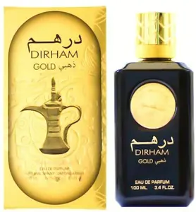 Ard Al Zaafaran Dirham Gold Eau De Parfum Spray, 3.4 Ounce (Unisex) Oriental Woody