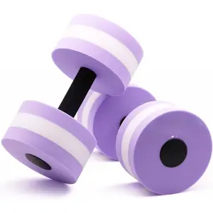 2PCS Foam Water Dumbbells| Aquatic Exercise Aerobics Barbells| Water Sports Fitness Tool for Men Women
