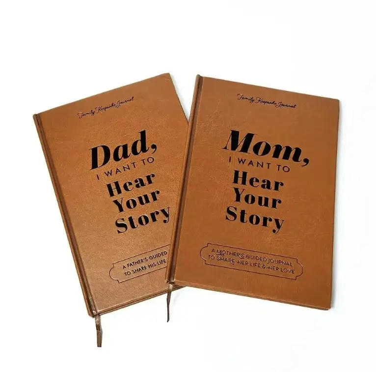 ERICA SROFE LLC Dad Mom I Want To Hear Your Story Leather Journal Father's Mother's Guided Journal To Share Life MemoriesFamily ConnectionThoughtful Gift Spiritual Bible Study Journal new collection psalm paperback KJV Leatherette Holy Bible