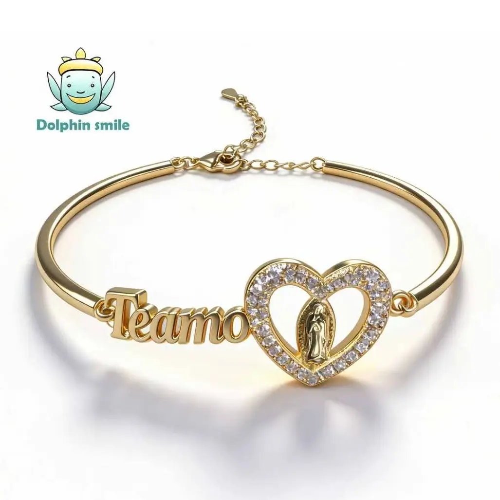 Te Amo Bracelet Virgen de Guadalupe Bracelet Virgen Mary Women Bracelet San Judas Tadeo Women Bracelet San Judas Bracelet Virgen Mary Bracelet chris hand chain bracelet Anchor Cuban Link Pendant