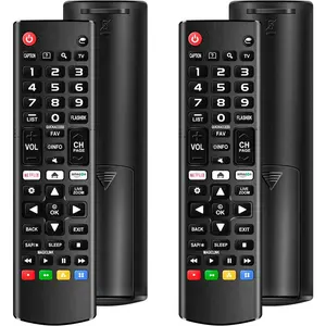 (Pack of 2) Universal Remote for LG Smart TV, Compatible with All LG TV Remote Control LCD LED OLED UHD HDTV 3D 4K Smart TV Models, Replacement Remote with Netflix Shortcuts Key