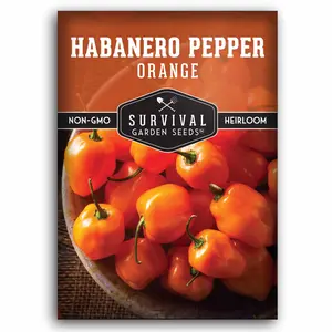 Habanero Pepper Seeds for Planting - Hot and Spicy