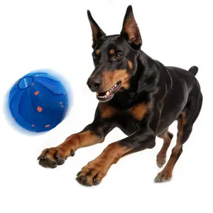 Indoor/Outdoor Smart Dog Ball - Irregular Rolling, Chew-Proof & Washable, 2 Play Modes & 300mAh Rechargeable Battery