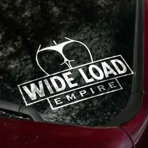 Wide Load Empire Booty Decal