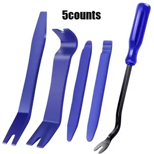 5-Piece Car Repair Tool Set, Automotive Panel Door Tools, Effortless Clip Fixers Removal, Essential Vehicle Maintenance Kit