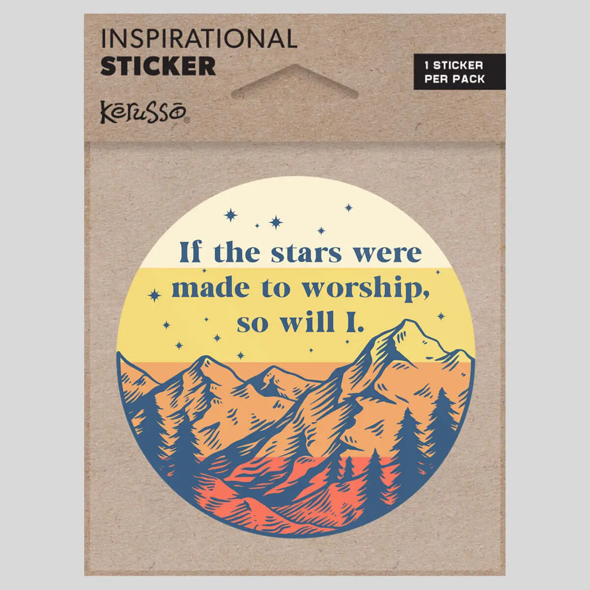 Kerusso Sticker Stars Were Made To Worship