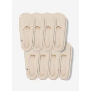 Organic Cotton No Show Socks 8-Pack