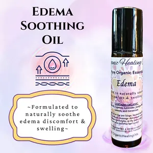 Edema Soothing Oil | Natural Swelling Reduction | 10ml Roller