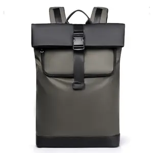 Portable backpack for outdoor business trips, simple, stylish, waterproof, large-capacity computer backpack, travel backpack, and gift