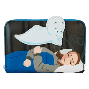 Casper the Friendly Ghost Glow Zip Around Wallet