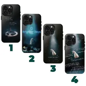 4 styles A-Arianas G-Grandes Singer Phone Case, Brighter Days Ahead Cases For Iphone 17 16 15 14 13 12 11 Promax SS Galaxy, Gift for fans