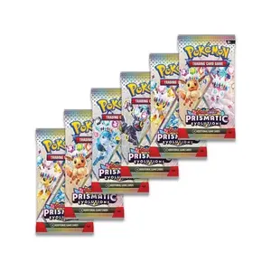 Prismatic Evolutions Booster Pack x 5 Pack Bundle
