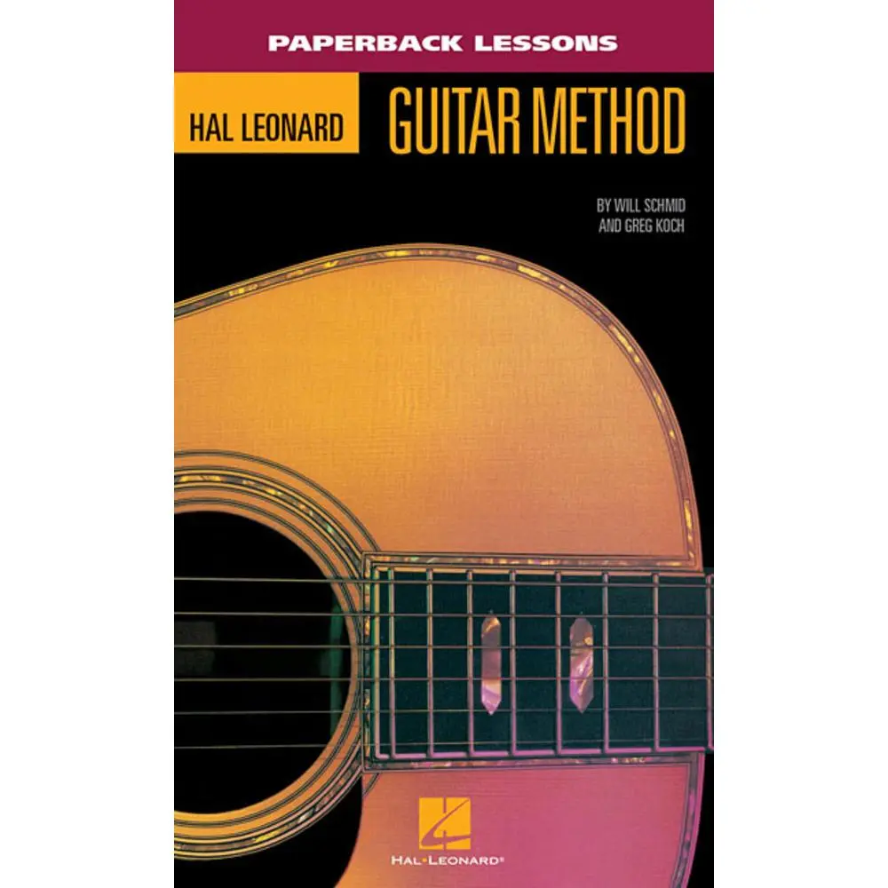 USED Hal Leonard Guitar Method Tutorial Books - Paperback Lessons by Will Schmid