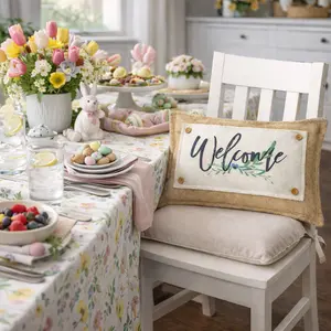 PANEL ONLY: RECTANGLE  Neutral Panel: Entry, Garden, Neutral; OLD WELCOME