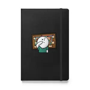 4.2: "Difficulty Prioritizing" Hardcover Bound Notebook