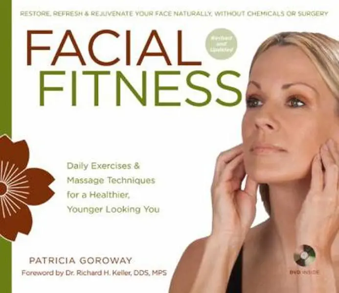 USED Book - Facial Fitness: Daily Exercises & Massage Techniques for a Healthier, Younger Looking You [With DVD] by Goroway, Patricia (Paperback) - english
