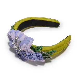 LEAF GREEN ALICE GLADIOLUS HEADBAND