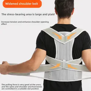 Hunchback & Scoliosis Corrector Belt - Posture Fix for Students, Men & Women, Sitting Posture Support, Healthcare Aid
