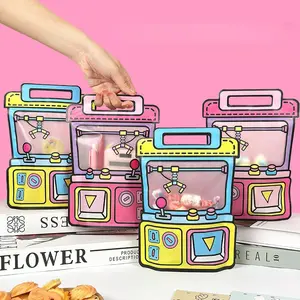 Reusable Arcade Game Gift Bags, Self-Sealing Plastic Party Bags, Fantasy Design, Re-Sealable, Perfect for Graduation, Birthdays, Special Events