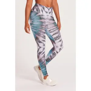 Tie Dye Coastal Barefoot Legging