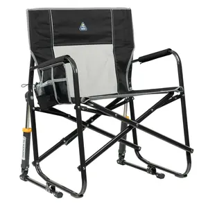 GCI Outdoor Freestyle Rocker XL Oversized Foldable Rocking Camp Chair