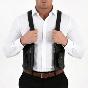 Ultra-Secure Outdoor Shoulder Bag for Hiking and Travel with Reinforced Anti-Theft Hidden Compartment Adjustable Strap for Men and Women Durable Waterproof Leather Crossbody Bag