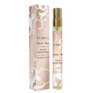 10ML Jasmine Musk Perfume Spray, Fresh Subtle Scent, Floral Scents Perfume, Travel Size Portable Perfume for Women, Ideal for Dates and Commuting