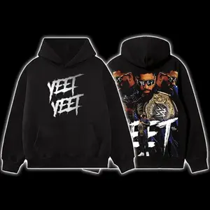 Retro Vintage Limited Edition Jey Uso YEET Main Event Washed Shirt Blend Pre-washed for Softness and Durability Classic Fit Menswear, Gift For Friends