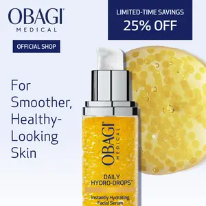 Obagi Medical Daily Hydro-Drops Facial Serum – Hydrates & Helps Soften the Appearance of Fine Lines & Wrinkles