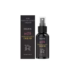 EELHOE Wig Fluffy Spray - Makes Wigs Fluffy and Smooth, Daily Styling, Convenient to Carry, Fuller Appearance, 50ml/1.69oz