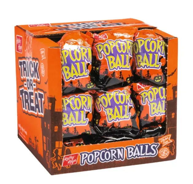 Kathy Kaye Halloween Popcorn Balls - 18 Pc.