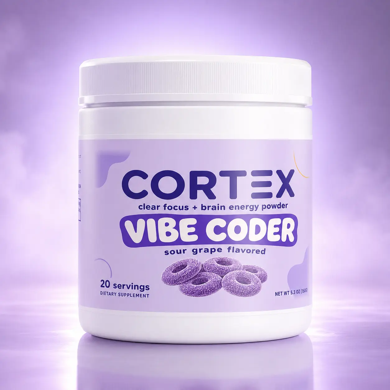 Cortex Focus Powder - Sour Grape