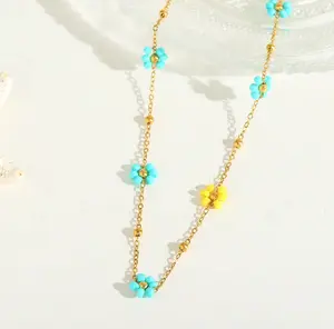 S32- Real Gold Plated 18K Gold Flower Set!