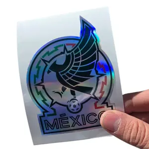 Custom Holographic FC Eagle Mexico Soccer Fan Gear Decal Sticker