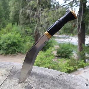 Service Khukuri Gurkha Blade Hand Forged Outdoor Recreation Camping Bushcraft Tool